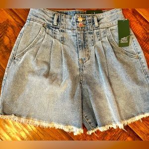Acid Washed Shorts